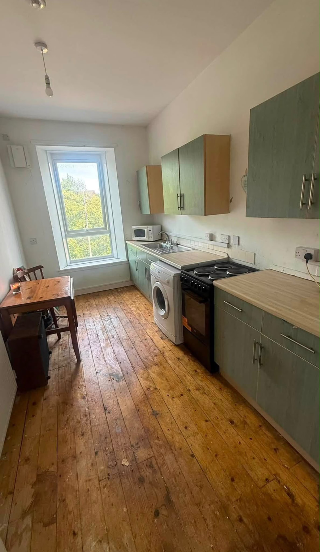 After: kitchen clearance